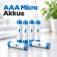 AAA / Micro Akkus als wiederaufladbare Akkus für zahlreiche Anwendungen