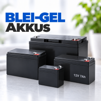 Bleiakkus sowie AGM- und Gel-Akkus für zahlreiche Anwendungen