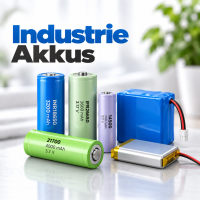 Industrie-Akkus und Akkupacks für professionelle Anwendungen