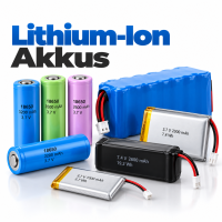 Lithium-Ion-Akkus und Li-Ion Ersatzakkus für zahlreiche Geräte