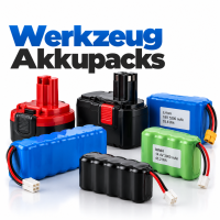 Werkzeugakkus und Ersatzakkus für Elektrowerkzeuge