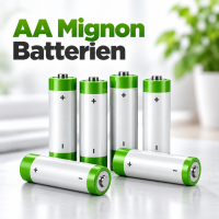 AA-/Mignon-Batterien (LR6) für Haushalt, Büro und elektronische Geräte