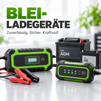 Blei-Ladegeräte für AGM-, Gel- und Blei-Säure-Akkus