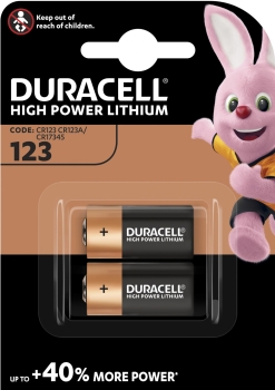 Duracell Lithium Ultra 123 - 2er Blister