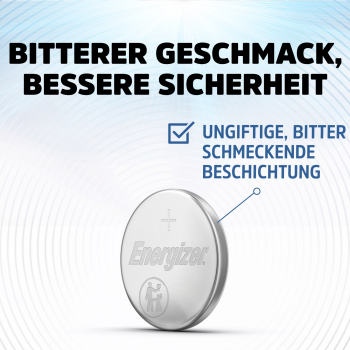 Energizer Ultimate Lithium Knopfzelle CR 2032 3V Performance 4er Maxiblister