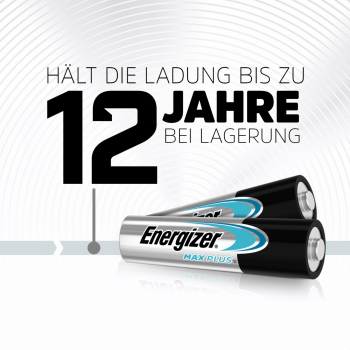 Preview: Energizer MAXPlus Batterie Micro - AAA - LR03 - 4er Blister