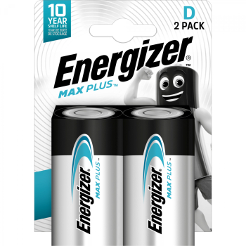 Energizer MAXPlus Batterie Mono - D - LR20 - 2er Blister