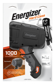Energizer Pro Hardcase Rechargeable Spotlight LED 1000 Lumen