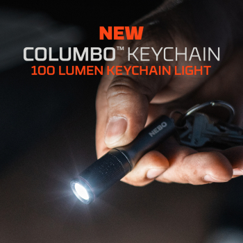 NEBO Schlüsselbundleuchte COLUMBO™ Keychain inkl. Batterie max. 100 Lumen