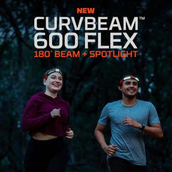NEBO Kopfleuchte CURVBEAM 600 FLEX hybrid max. 600 Lumen