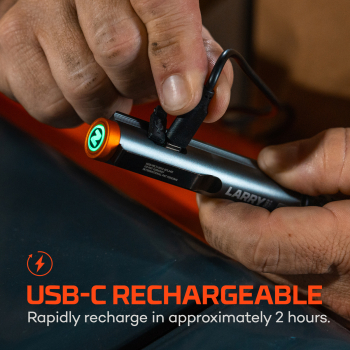 NEBO Arbeitsleuchte LIL LARRY 500 FLEX Hybrid inkl. Akku mit max. 500 Lumen