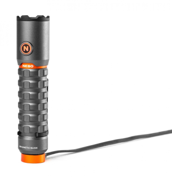 Preview: NEBO TORCHY 2K LED-Taschenlampe 2000 Lumen mit MagDock USB & Akku
