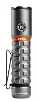 Preview: NEBO TORCHY 2K LED-Taschenlampe 2000 Lumen mit MagDock USB & Akku