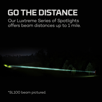NEBO LUXTREME SL25R LED-Suchscheinwerfer 500 Lumen 400 m mit Akku