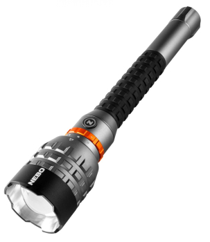 NEBO DAVINCI 18000 LED-Hochleistungs-Taschenlampe mit 18.000 Lumen, Mag-Dial-Drehschalter, Zoom, USB-C und Powerbank-Funktion