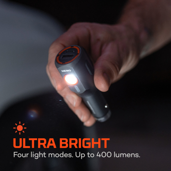 NEBO TRANSPORT 400 KFZ-Taschenlampe 400 Lumen mit Glasbrecher & USB-C