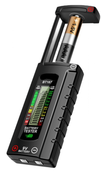 INFINIO BatteryCheck LCD BT167 Batterietester, Batteriemessgerät