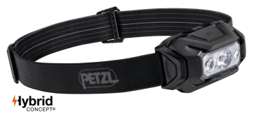 PETZL ARIA 2 RGB E070BB00 schwarze Stirnlampe 450 Lumen