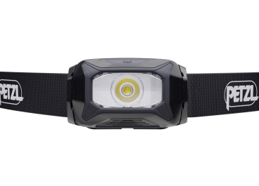 Petzl TIKKINA E060AB00 Stirnlampe 300 Lumen Schwarz inkl. 3 AAA-Batterien
