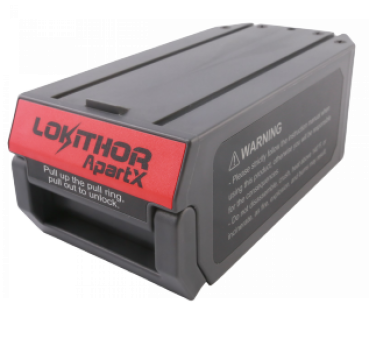 LOKITHOR LO-LIPO Lithium-Polymer-Ersatzakku mit 12000 mAh, 44,4 Wh und 1500 A Spitzenstrom für ApartX Jumpstarter