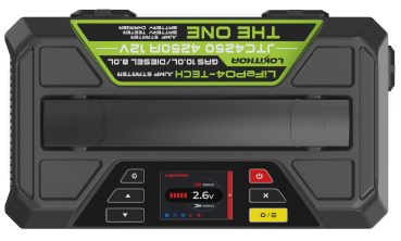 LOKITHOR JTC4250 The One Starthilfegerät 4250A mit Batterieladegerät & Tester