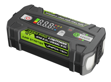 Preview: LOKITHOR J2250 PRO Jumpstarter 12V 2250A LiFePO4 mit ConnectMax & Powerbank