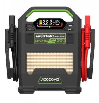 Preview: LOKITHOR J10000HD Jumpstarter 12V/24V 10000A LiFePO4 Heavy Duty