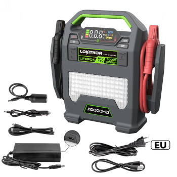 Preview: LOKITHOR J10000HD Jumpstarter 12V/24V 10000A LiFePO4 Heavy Duty
