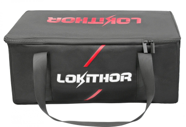 LOKITHOR LO-BAG001 Aufbewahrungstasche für AW401 Jumpstarter mit flexiblen Trennwänden, Tragegriffen und Schultergurt
