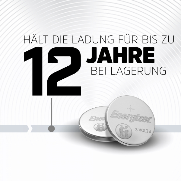 Energizer Ultimate Lithium Knopfzelle CR 2032 3V Performance 2er Maxiblister