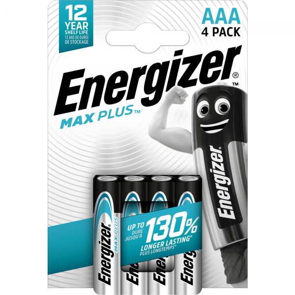 Energizer MAXPlus Batterie Micro - AAA - LR03 - 4er Blister