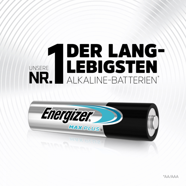 Energizer MAXPlus Batterie Micro - AAA - LR03 - 4er Blister