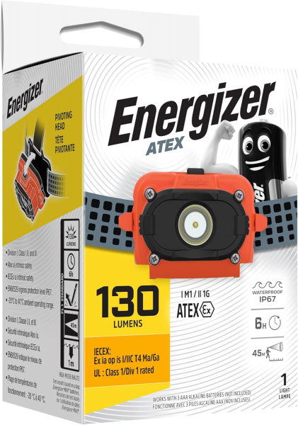 Energizer ATEX Pro Kopfleuchte / Headlight Zone 0