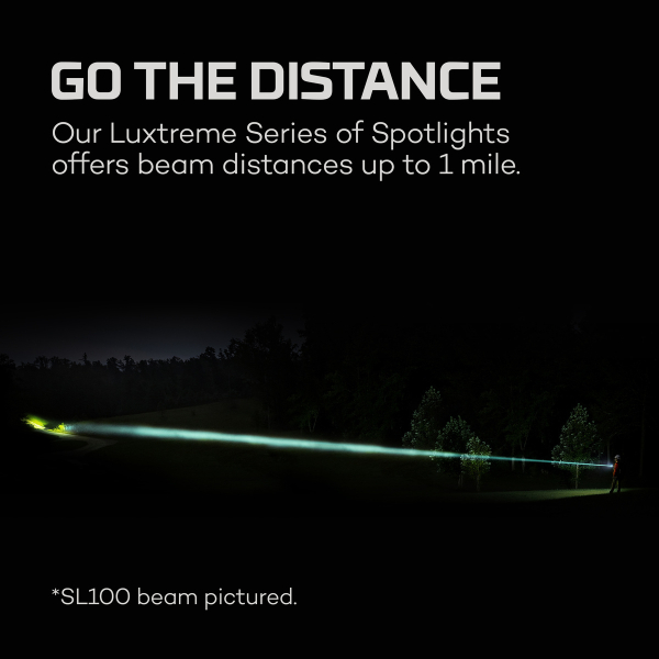 NEBO LUXTREME SL25R LED-Suchscheinwerfer 500 Lumen 400 m mit Akku