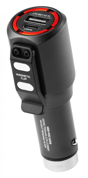 NEBO TRANSPORT 400 KFZ-Taschenlampe 400 Lumen mit Glasbrecher & USB-C