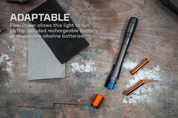 NEBO Inspector 500+ LED-Inspektionsleuchte 500 Lumen mit Akku & Magnet