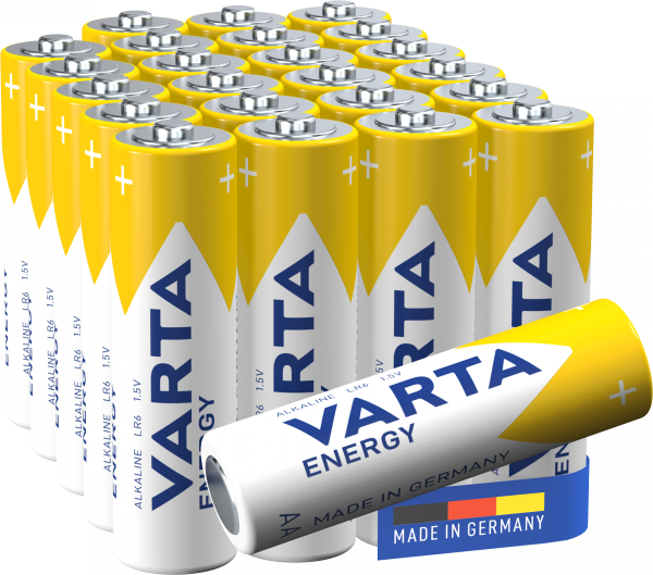 Varta Energy Alkaline 4106-LR6-AA-Mignon Cube - 24er Box