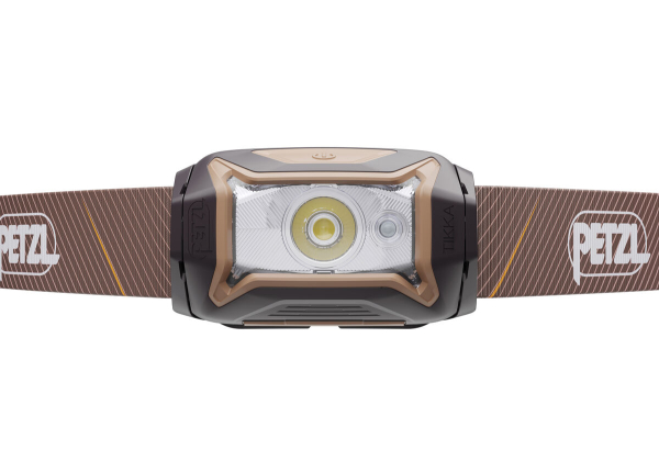 Petzl TIKKA E061AB02 Stirnlampe 350 Lumen Braun inkl. 3 AAA-Batterien