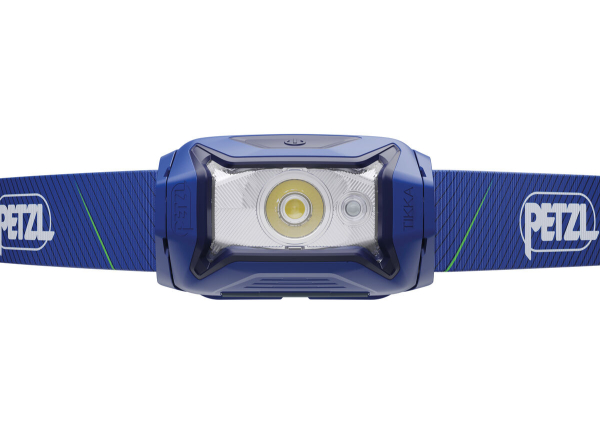 Petzl TIKKA CORE E067AB01 Stirnlampe 450 Lumen Blau inkl. CORE-Akku
