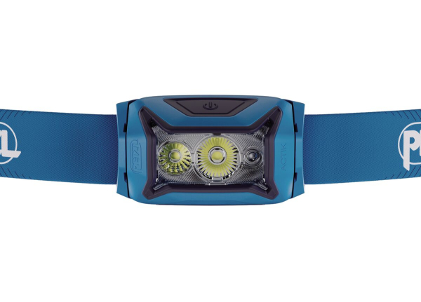 Petzl ACTIK Blau E063AB01 Stirnlampe 450 Lumen inkl. 3 AAA-Batterien