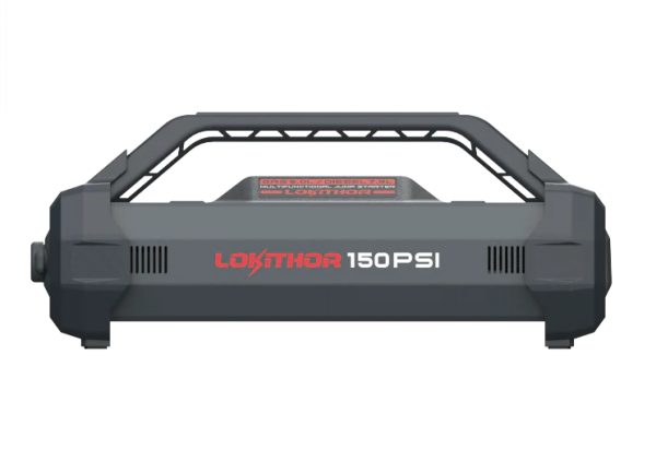 LOKITHOR JA302 PRO Jumpstarter 12V 3000A mit Kompressor 150 PSI & Powerbank