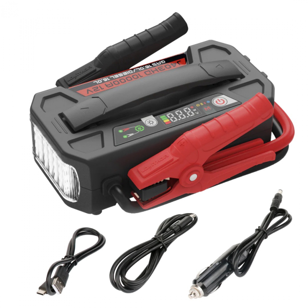LOKITHOR J403HD Jumpstarter 12V 10000A LiPo Heavy Duty mit ConnectMax