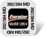 Energizer 392/384 Uhrenbatterie SR41 SR736W 1,55V Silberoxid Miniblister