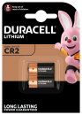 Duracell CR2 DLCR2 Lithium Batterie 3V 2er Blister