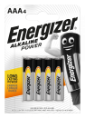 Energizer Alkaline Power Batterie Micro - AAA - LR03 - 4er Blister
