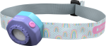Led Lenser Kinder-Stirnlampe Kidled4R Lila inkl. AKKU - max. 40 Lumen
