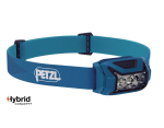 Petzl ACTIK Blau E063AB01 Stirnlampe 450 Lumen mit Rotlicht und 3 AAA-Batterien