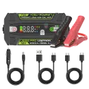 LOKITHOR J2250 PRO LiFePO4-Starthilfegerät für 12V-Fahrzeuge mit 2250 A Spitzenstrom, ConnectMax, USB-C-Powerbank und LED-Leuchte